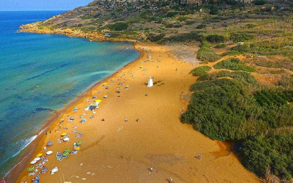 Ramla Bay Gozo Malta