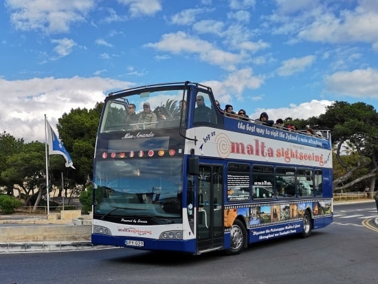 Экскурсия по Мальте на автобусе с открытым верхом Blue Sightseeing