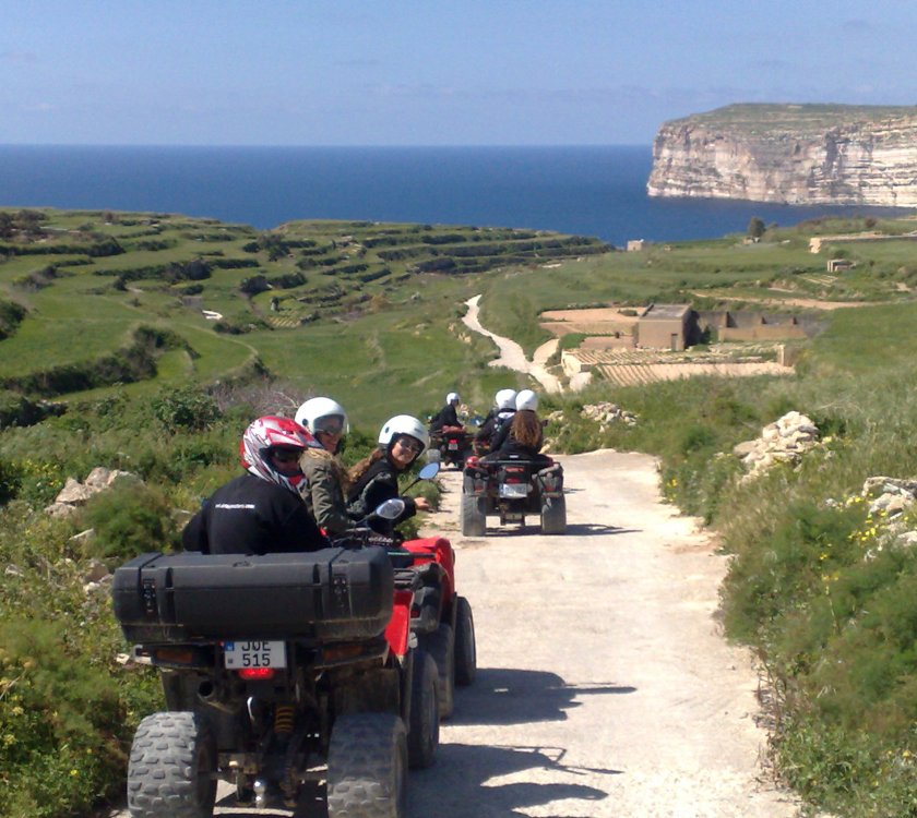 Tour in quad Gozo Malta